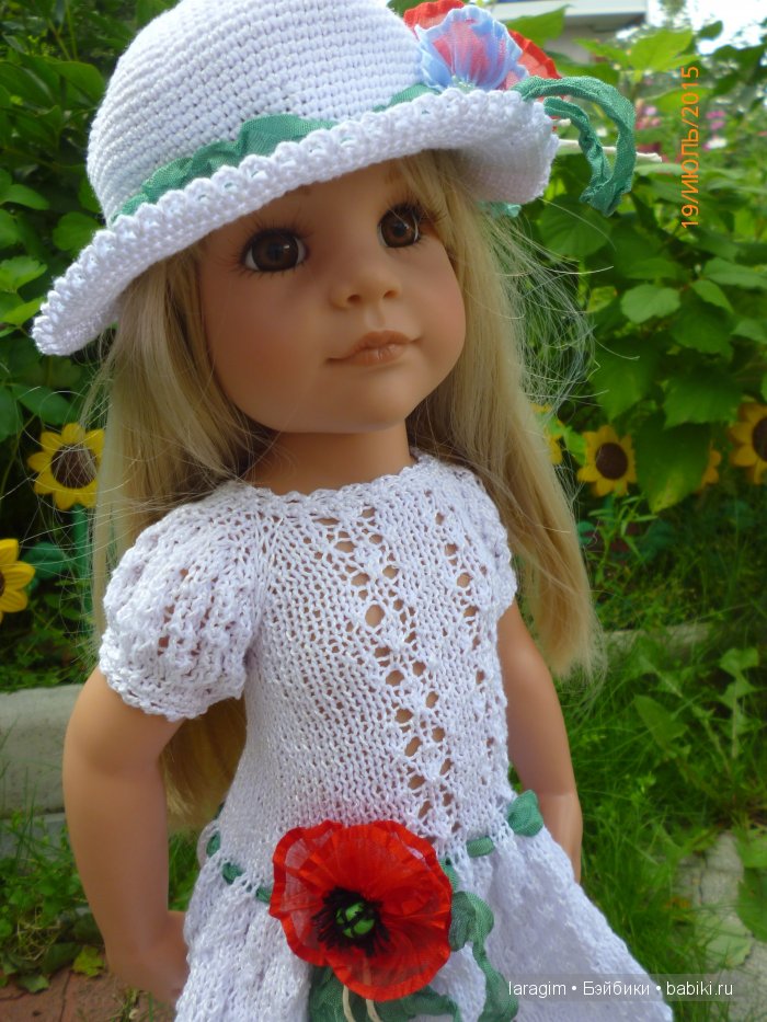 "Собери мне букет полевых"... или одежда для Gotz своими руками