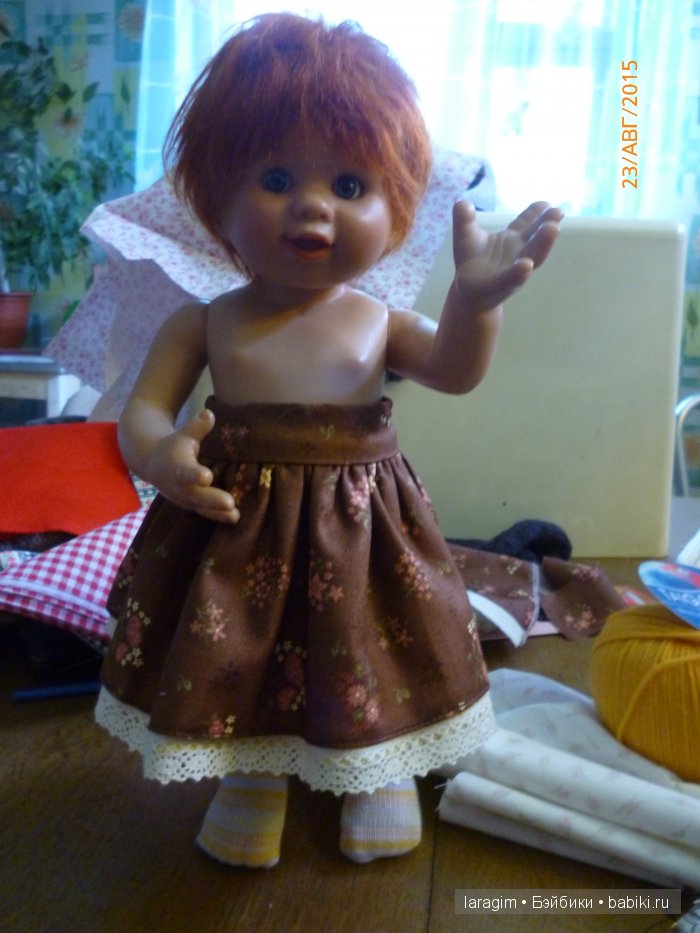 "Снежка, Путси и... встреча с Розмари Мюллер" или ...одежда для Wichtel от Rosemarie Müller своими руками | Бэйбики "Снежка, Путси и... встреча с Розмари Мюллер" или ...одежда для Wichtel от Rosemarie Müller своими руками (фото 6)