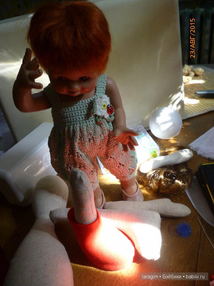 "Снежка, Путси и... встреча с Розмари Мюллер" или ...одежда для Wichtel от Rosemarie Müller своими руками | Бэйбики "Снежка, Путси и... встреча с Розмари Мюллер" или ...одежда для Wichtel от Rosemarie Müller своими руками (фото 4)