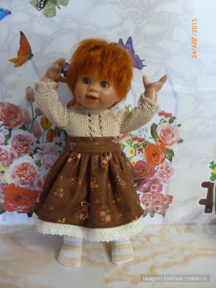 "Снежка, Путси и... встреча с Розмари Мюллер" или ...одежда для Wichtel от Rosemarie Müller своими руками | Бэйбики "Снежка, Путси и... встреча с Розмари Мюллер" или ...одежда для Wichtel от Rosemarie Müller своими руками (фото 8)