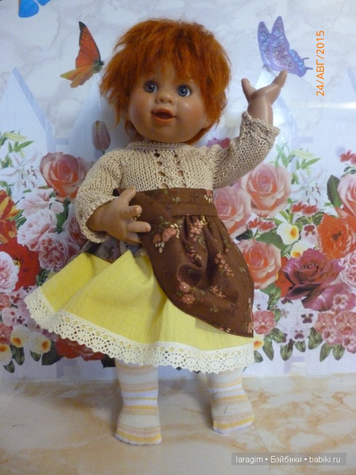 "Снежка, Путси и... встреча с Розмари Мюллер" или ...одежда для Wichtel от Rosemarie Müller своими руками | Бэйбики "Снежка, Путси и... встреча с Розмари Мюллер" или ...одежда для Wichtel от Rosemarie Müller своими руками (фото 7)