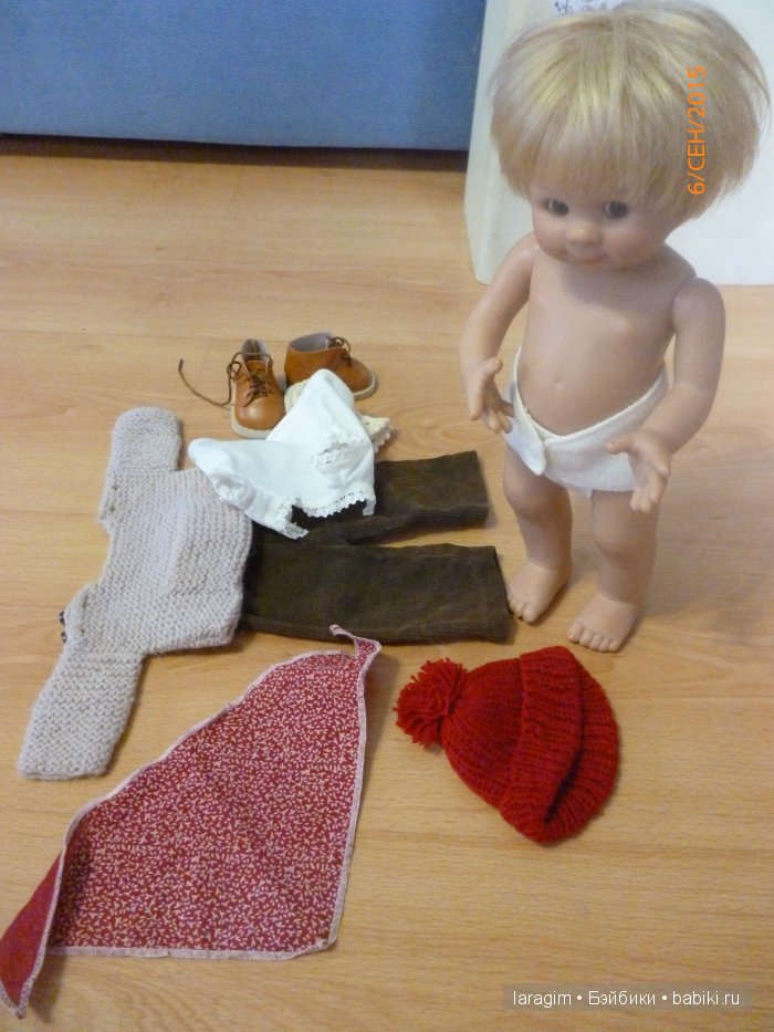 "Поздравляю, у вас мальчик" или... одежда для Wichtel от Rosemarie Müller своими руками