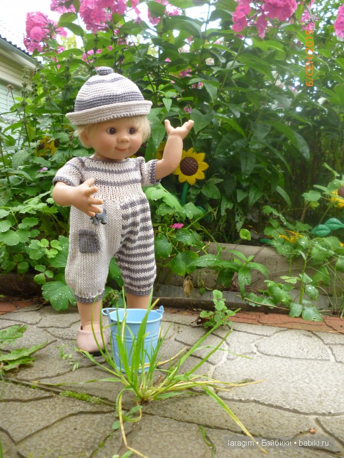 "Поздравляю, у вас мальчик" или... одежда для Wichtel от Rosemarie Müller своими руками (фото 5)