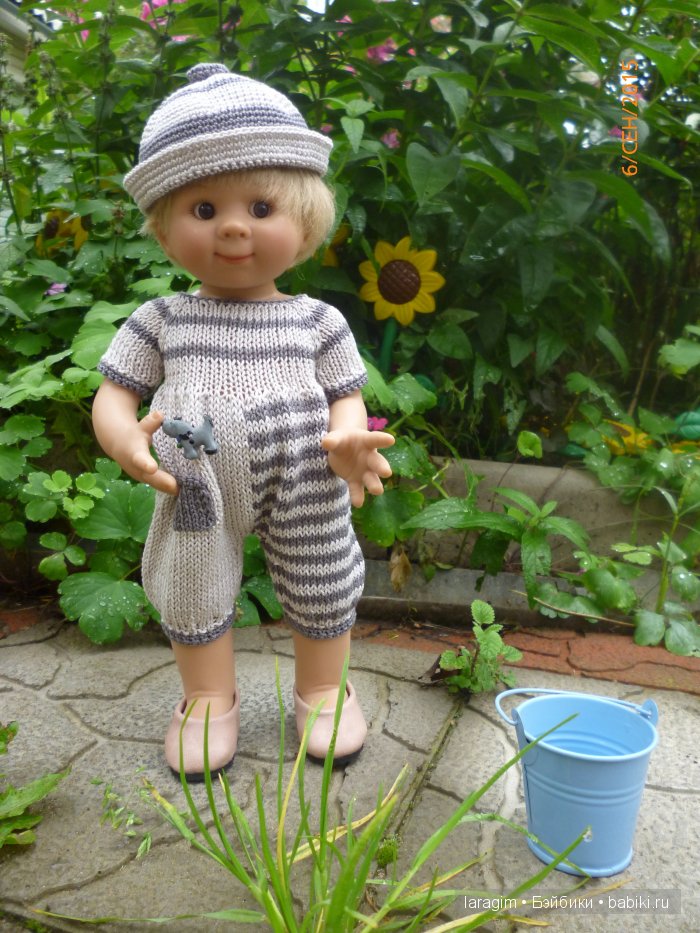 "Поздравляю, у вас мальчик" или... одежда для Wichtel от Rosemarie Müller своими руками (фото 6)