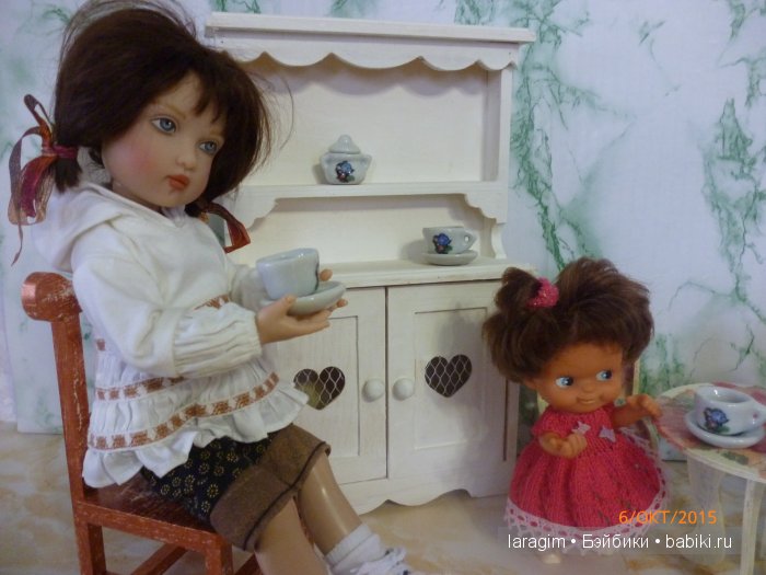 "Как хорошо вернуться домой" ... или любимые куколки Sсhаlkau