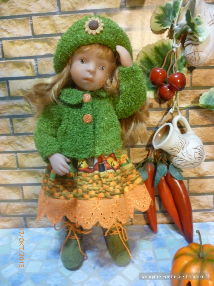 "Хэллоуин, каша из тыквы или ... одежда для Minouche от Sylvia Natterer своими руками (фото 10)