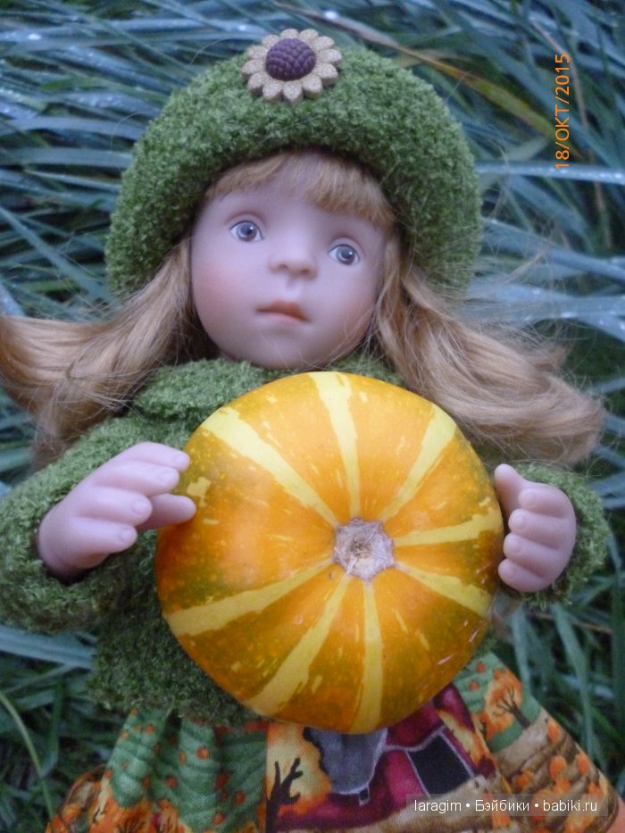 "Хэллоуин, каша из тыквы или ... одежда для Minouche от Sylvia Natterer своими руками (фото 5)