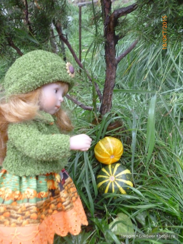 "Хэллоуин, каша из тыквы или ... одежда для Minouche от Sylvia Natterer своими руками (фото 3)