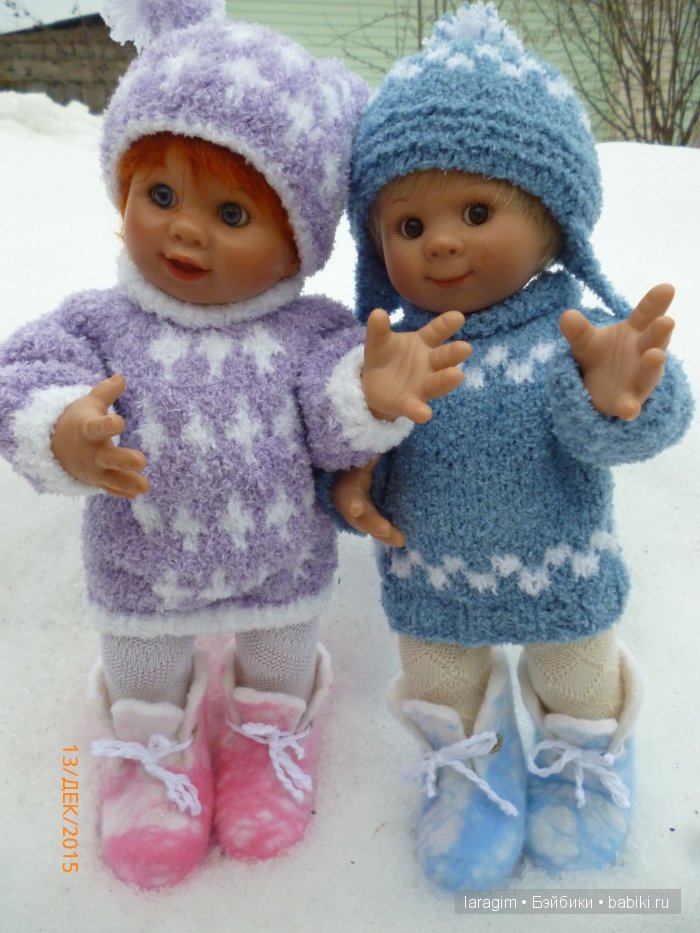 "Как гномики за елкой ходили" или ... куклы Wichtel от Rosemarie Müller