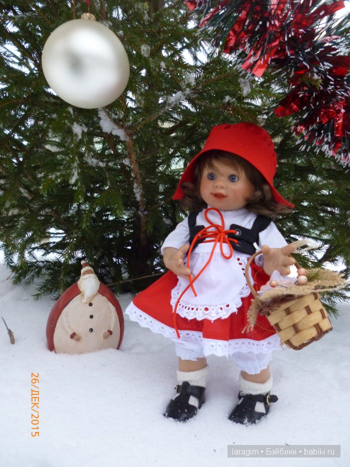 "По следам Красной Шапочки" или ... одежда для кукол Wichtel от Rosemarie Müller