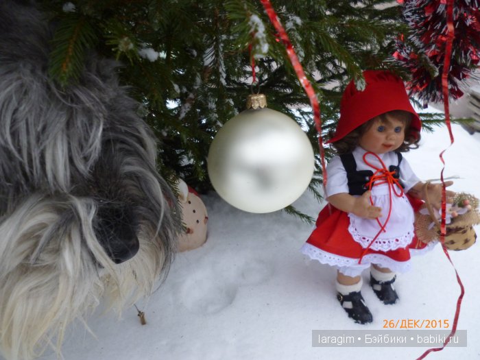 "По следам Красной Шапочки" или ... одежда для кукол Wichtel от Rosemarie Müller