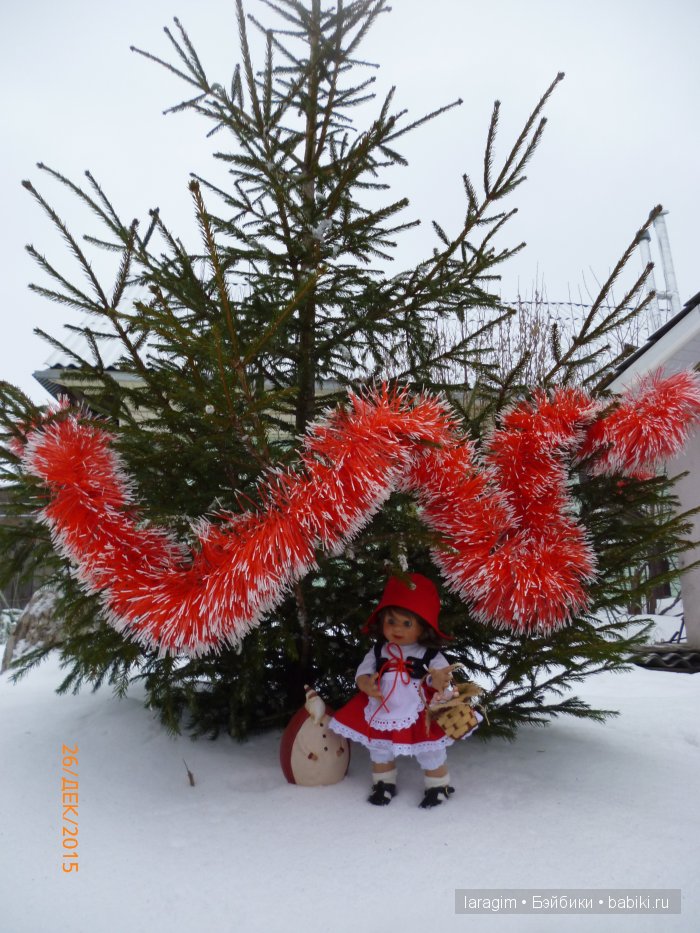 "По следам Красной Шапочки" или ... одежда для кукол Wichtel от Rosemarie Müller (фото 10)