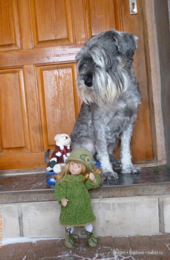 "А снег идет, а снег идет..." или одежда для Minouche от Sylvia Natterer своими руками