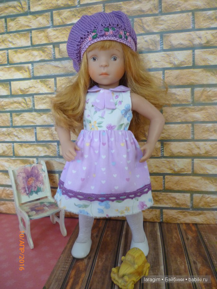 "Девочка-паинька..." или одежда для Minouche от Sylvia Natterer своими руками
