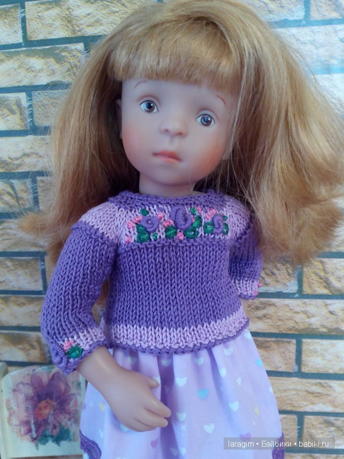 "Девочка-паинька..." или одежда для Minouche от Sylvia Natterer своими руками