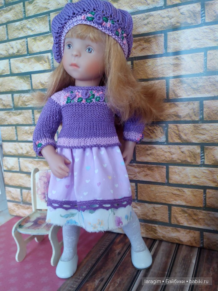 "Девочка-паинька..." или одежда для Minouche от Sylvia Natterer своими руками (фото 3)