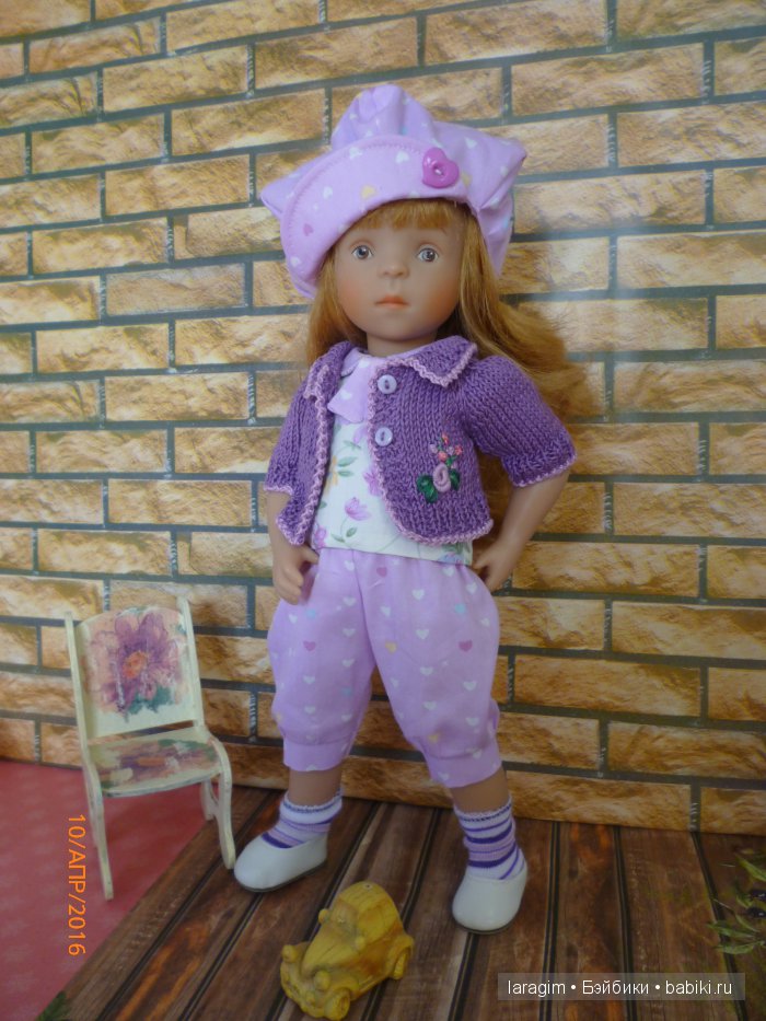 "Девочка-паинька..." или одежда для Minouche от Sylvia Natterer своими руками (фото 9)