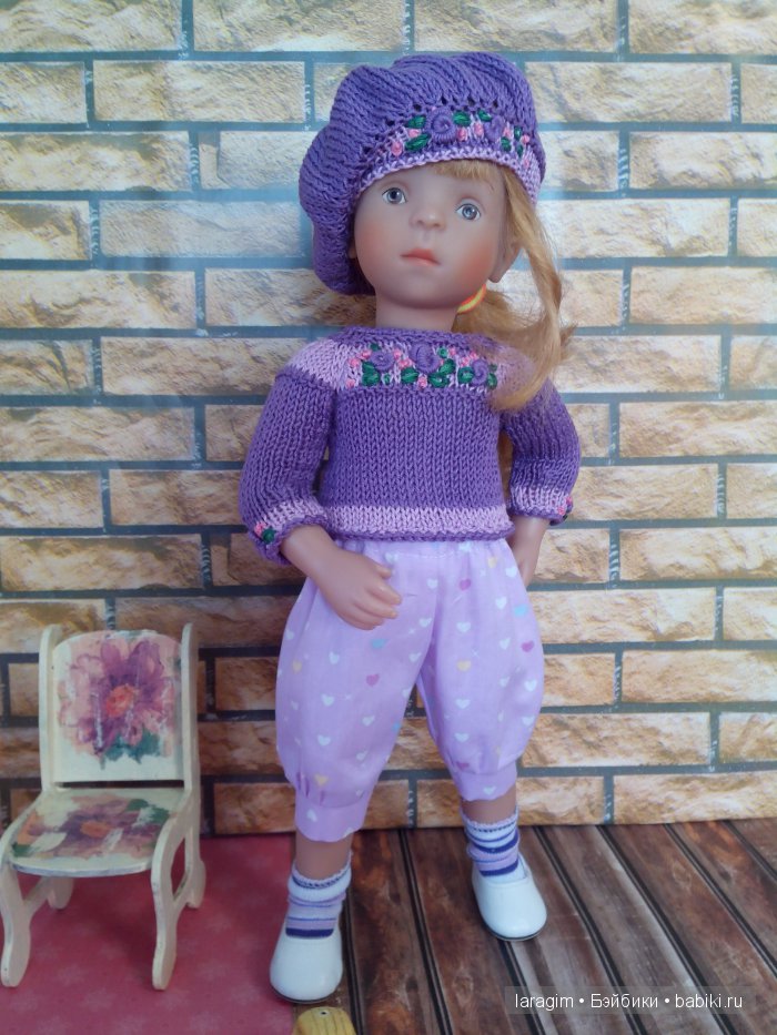 "Девочка-паинька..." или одежда для Minouche от Sylvia Natterer своими руками (фото 5)