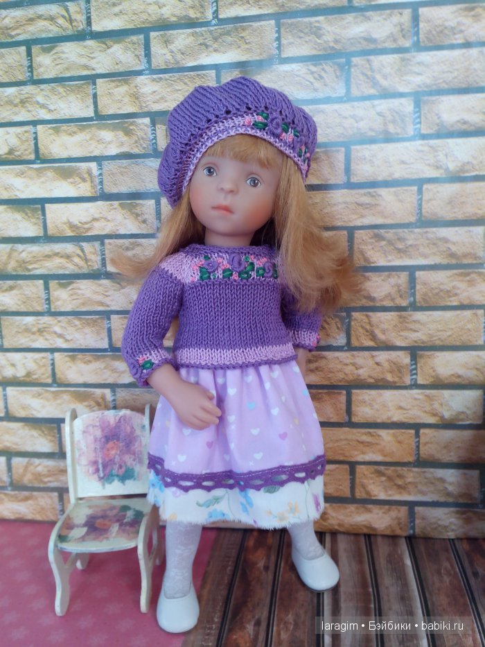 "Девочка-паинька..." или одежда для Minouche от Sylvia Natterer своими руками (фото 2)