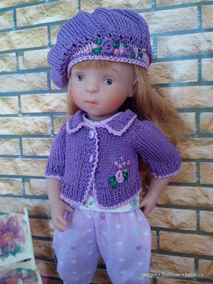 "Девочка-паинька..." или одежда для Minouche от Sylvia Natterer своими руками (фото 7)