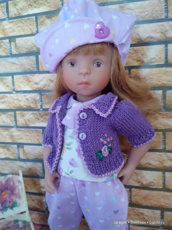 "Девочка-паинька..." или одежда для Minouche от Sylvia Natterer своими руками (фото 8)