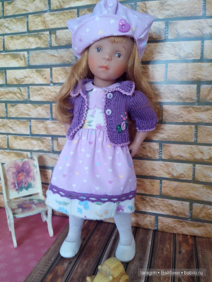 "Девочка-паинька..." или одежда для Minouche от Sylvia Natterer своими руками (фото 10)