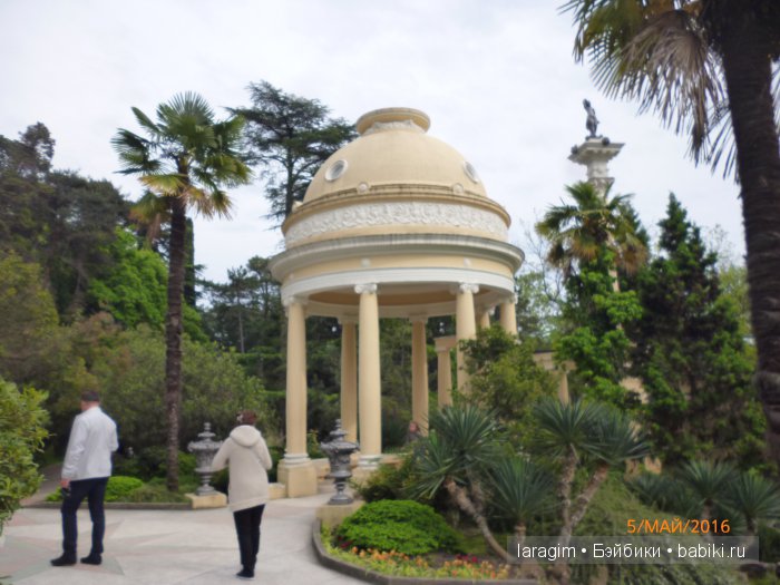 "В краю магнолий плещет море..." Дендрарий в Сочи. Верхняя и нижняя площадки