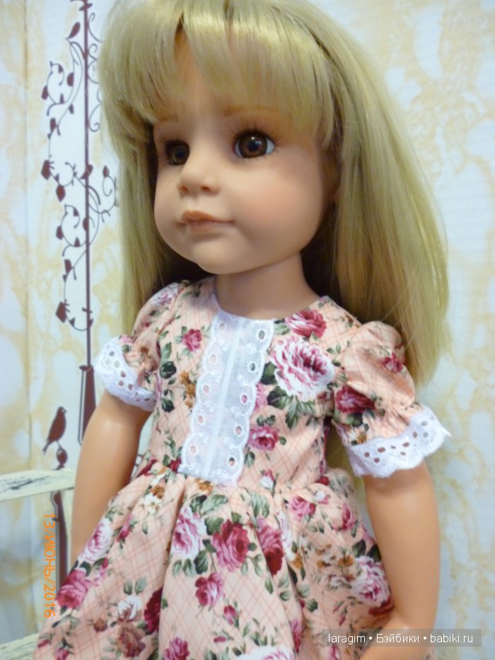 "Ожидая цветения роз..." или или одежда для Gotz своими руками