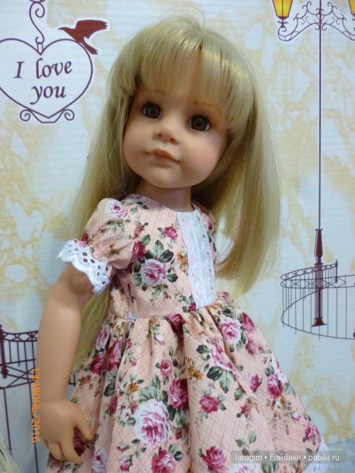 "Ожидая цветения роз..." или или одежда для Gotz своими руками