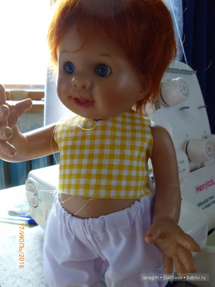 "История одного выходного" или... одежда для кукол Wichtel от Rosemarie Müller