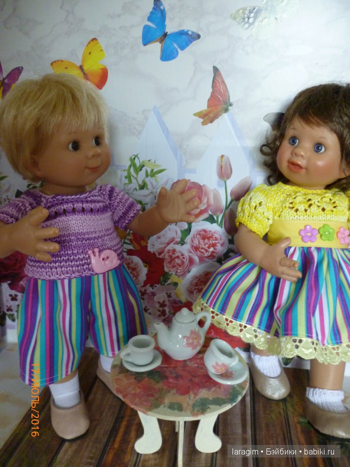 "История одного выходного" или... одежда для кукол Wichtel от Rosemarie Müller (фото 2)