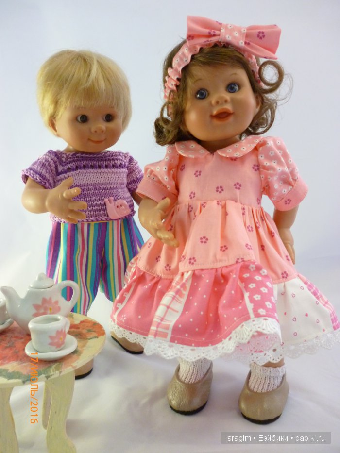 "История одного выходного" или... одежда для кукол Wichtel от Rosemarie Müller