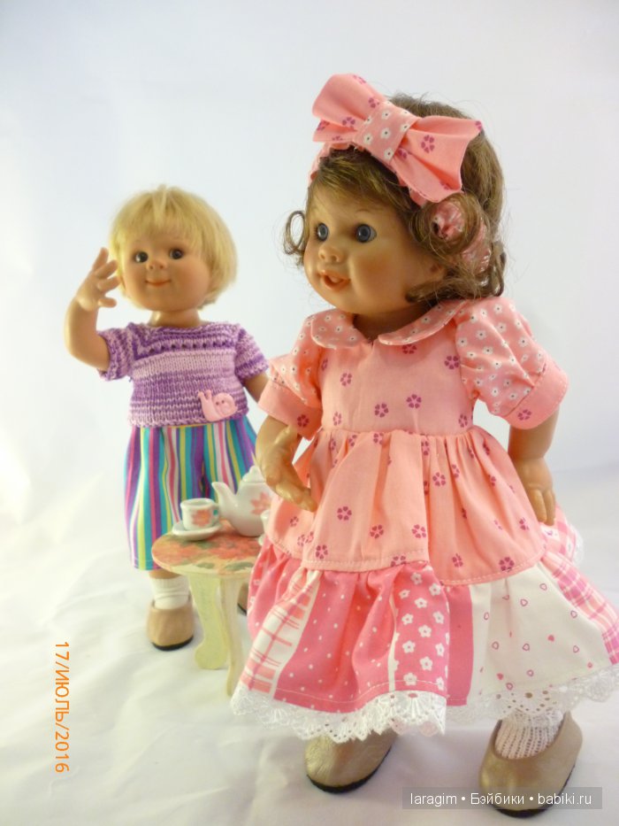 "История одного выходного" или... одежда для кукол Wichtel от Rosemarie Müller