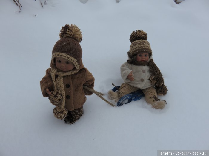 "Когда весна придет - не знаю..." или одежда для Wichtel от Rosemarie Müller своими руками