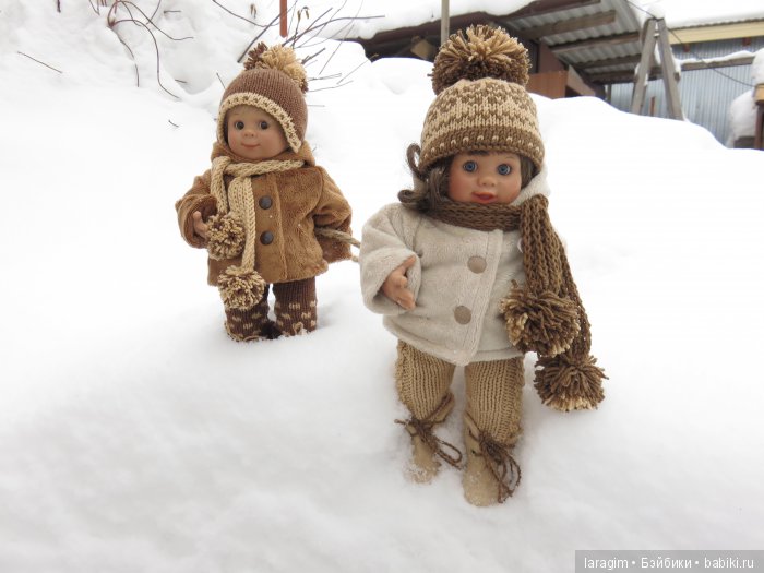 "Когда весна придет - не знаю..." или одежда для Wichtel от Rosemarie Müller своими руками