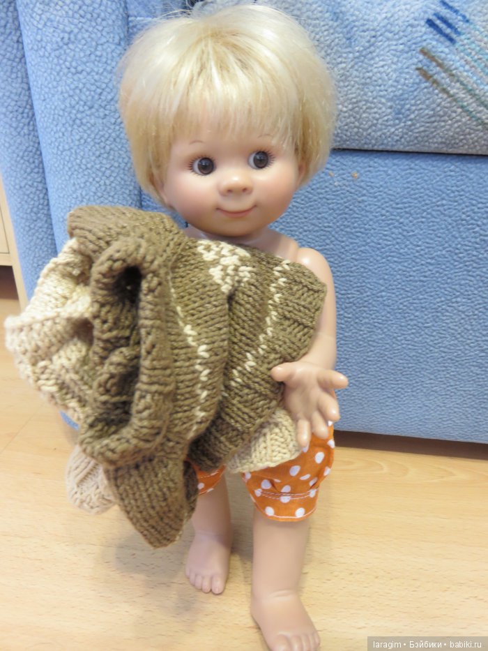 "Когда весна придет - не знаю..." или одежда для Wichtel от Rosemarie Müller своими руками (фото 2)