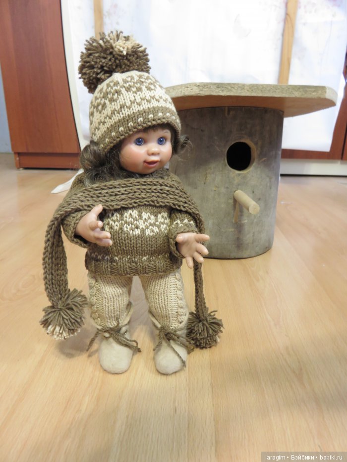 "Когда весна придет - не знаю..." или одежда для Wichtel от Rosemarie Müller своими руками (фото 5)