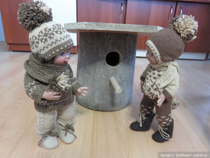 "Когда весна придет - не знаю..." или одежда для Wichtel от Rosemarie Müller своими руками (фото 6)