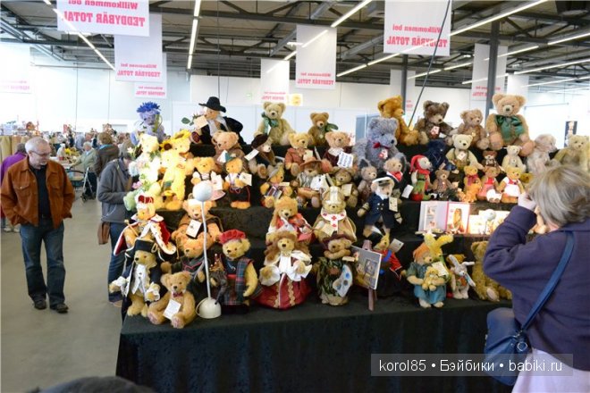 выставка мишек тедди Teddy Bear Total 2013 в Германии