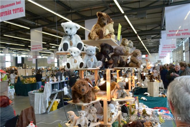 выставка мишек тедди Teddy Bear Total 2013 в Германии
