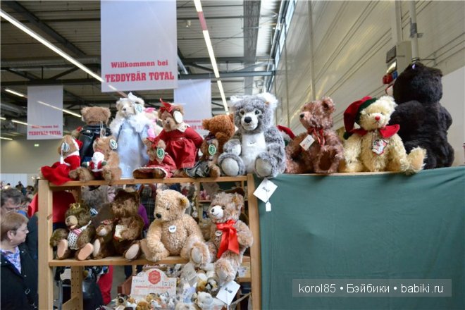 выставка мишек тедди Teddy Bear Total 2013 в Германии