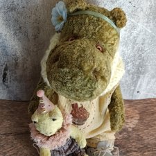 Бегемотик тедди и лягушонок