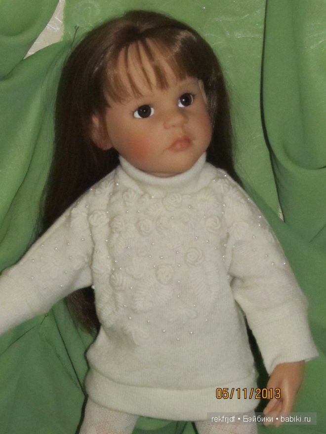 Мечтала научиться вышивать, и вот моя малышка Готц в обновке | Бэйбики Мечтала научиться вышивать, и вот моя малышка Готц в обновке (фото 4)