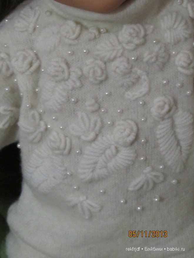 Мечтала научиться вышивать, и вот моя малышка Готц в обновке | Бэйбики Мечтала научиться вышивать, и вот моя малышка Готц в обновке (фото 5)