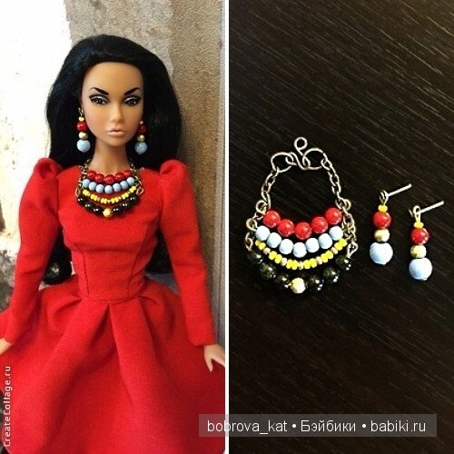 УКРАШЕНИЯ ДЛЯ КУКОЛ — Одежда и обувь для кукол своими руками: фото