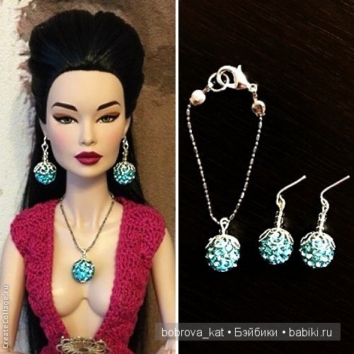 УКРАШЕНИЯ ДЛЯ КУКОЛ — Одежда и обувь для кукол своими руками: фото (фото 9)