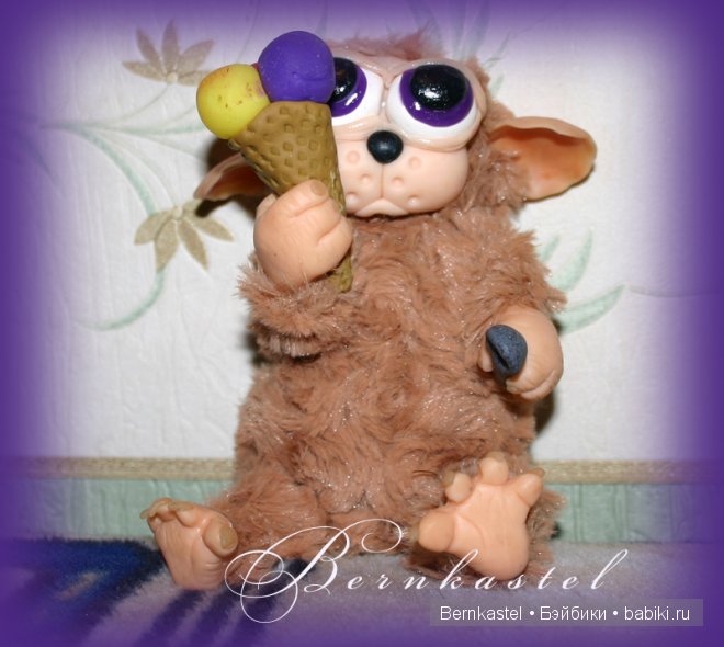 Суселка Гриди — Игрушки в смешанной технике (мех и глина): Арт (фото 3)