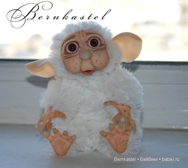 Суселка Баффи — Игрушки в смешанной технике (мех и глина): Арт