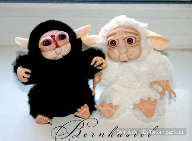 Суселка Баффи — Игрушки в смешанной технике (мех и глина): Арт (фото 7)