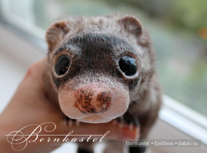 Хорек. Авторская игрушка